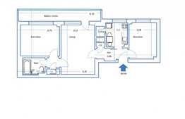 Apartament de 3 camere, zona metrou 1 Mai