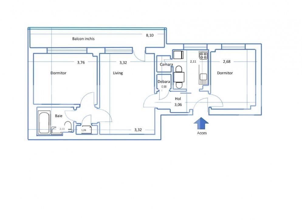 Apartament de vânzare 3 camere 1 Mai - 83470AV | BLITZ București | Poza6