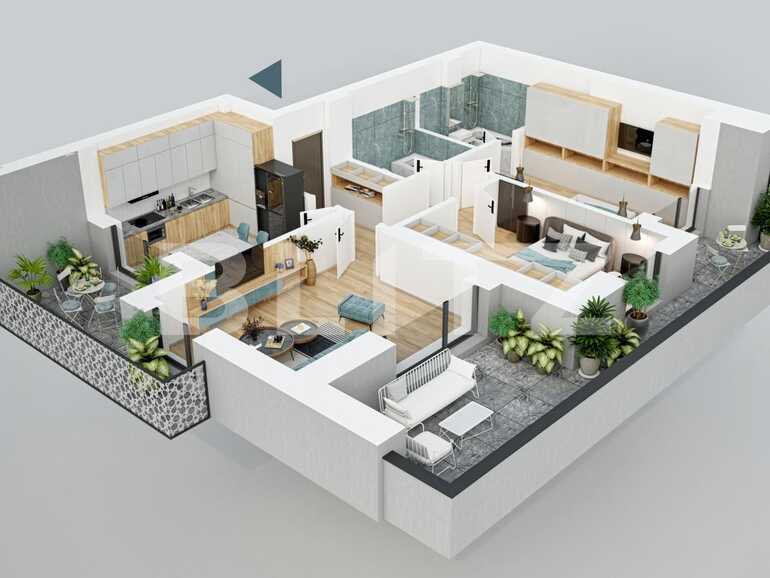 Apartament de vânzare 3 camere Titan - 83587AV | BLITZ București | Poza1