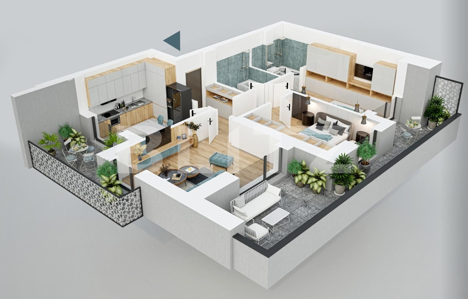 Apartament de vânzare 3 camere Titan - 83587AV | BLITZ București | Poza1