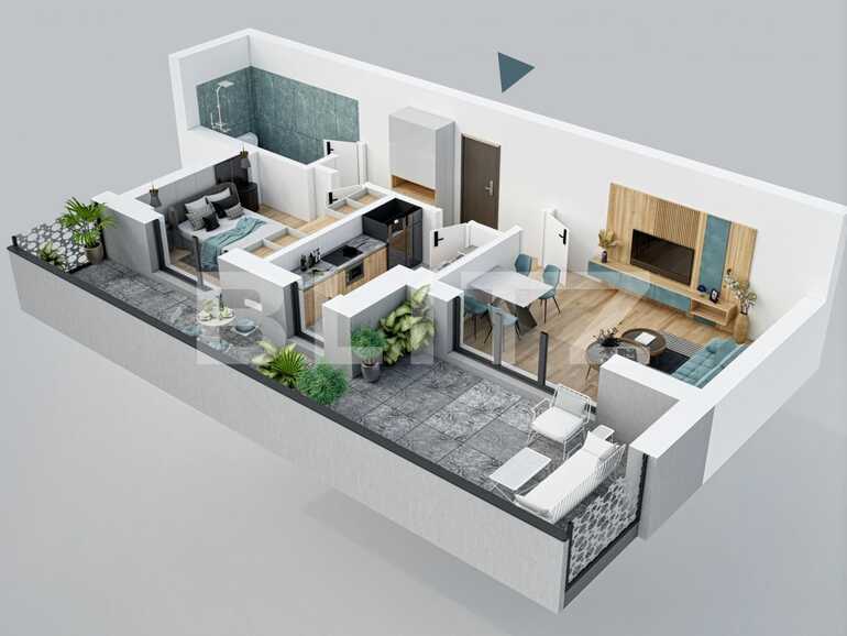 Apartament de vânzare 2 camere Titan - 83597AV | BLITZ București | Poza1