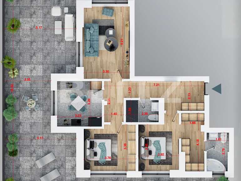 Apartament de vânzare 3 camere Titan - 83599AV | BLITZ București | Poza2