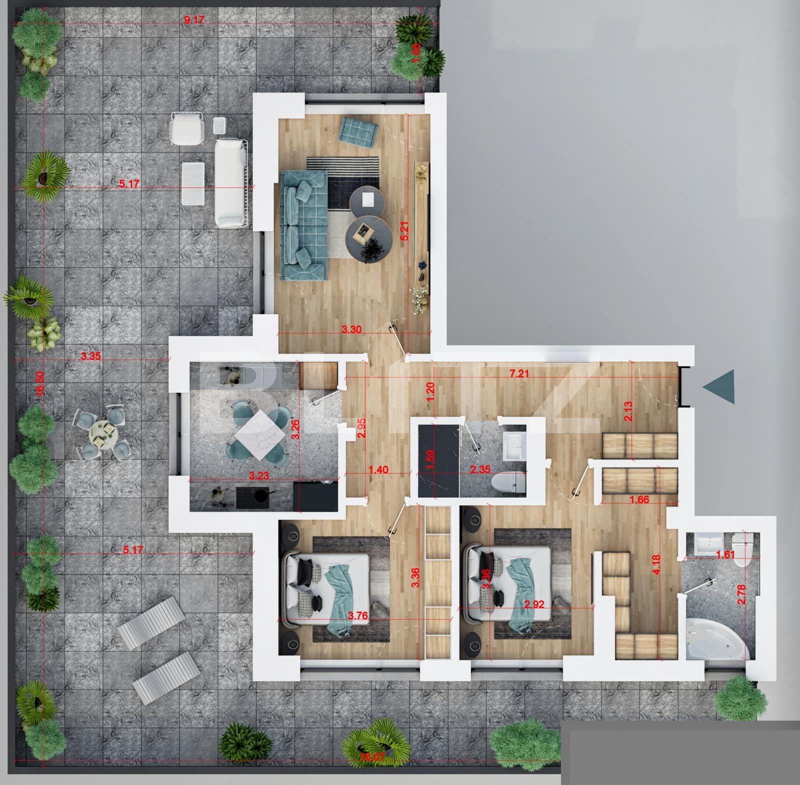 Apartament de vânzare 3 camere Titan - 83599AV | BLITZ București | Poza2