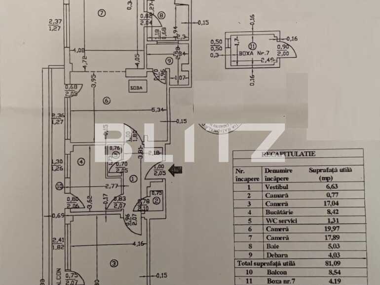 Apartament de vânzare 3 camere Ultracentral - 83675AV | BLITZ București | Poza1