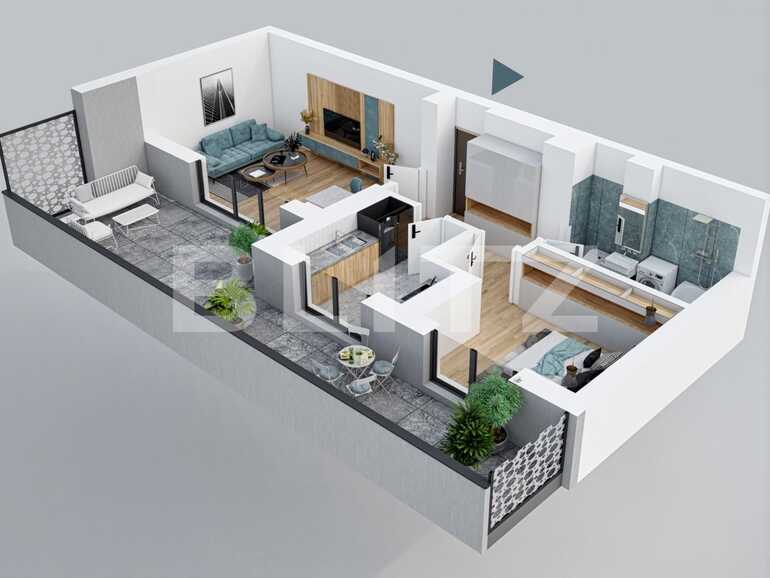 Apartament de vânzare 2 camere Titan - 83682AV | BLITZ București | Poza1