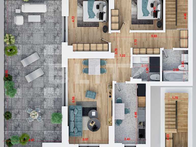 Apartament de vânzare 3 camere Titan - 83687AV | BLITZ București | Poza2