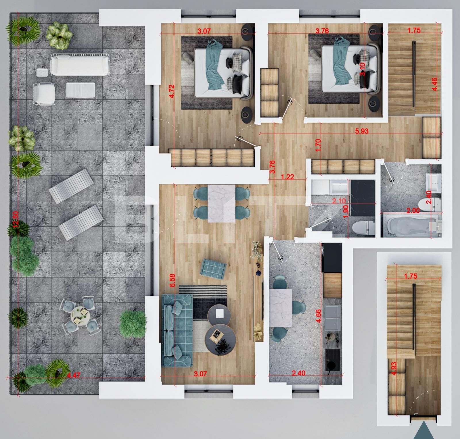 Apartament de vânzare 3 camere Titan - 83687AV | BLITZ București | Poza2