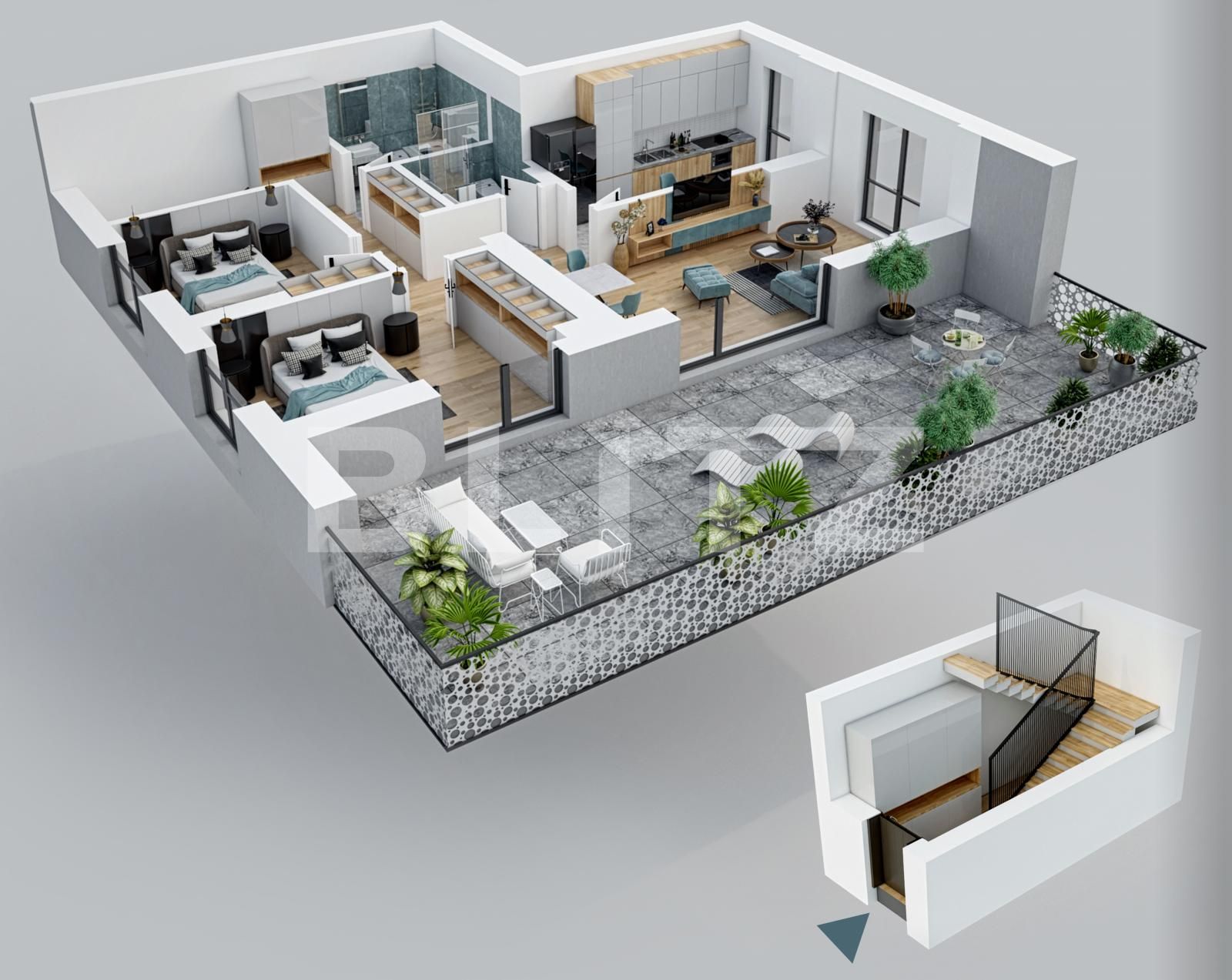 Apartament de vânzare 3 camere Titan - 83687AV | BLITZ București | Poza1