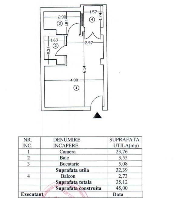 Garsonieră de vânzare 1 Mai - 83901AV | BLITZ București | Poza6