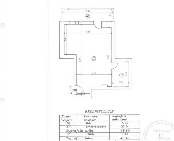 Garsonieră de vânzare Baneasa - 83909AV | BLITZ București | Poza5