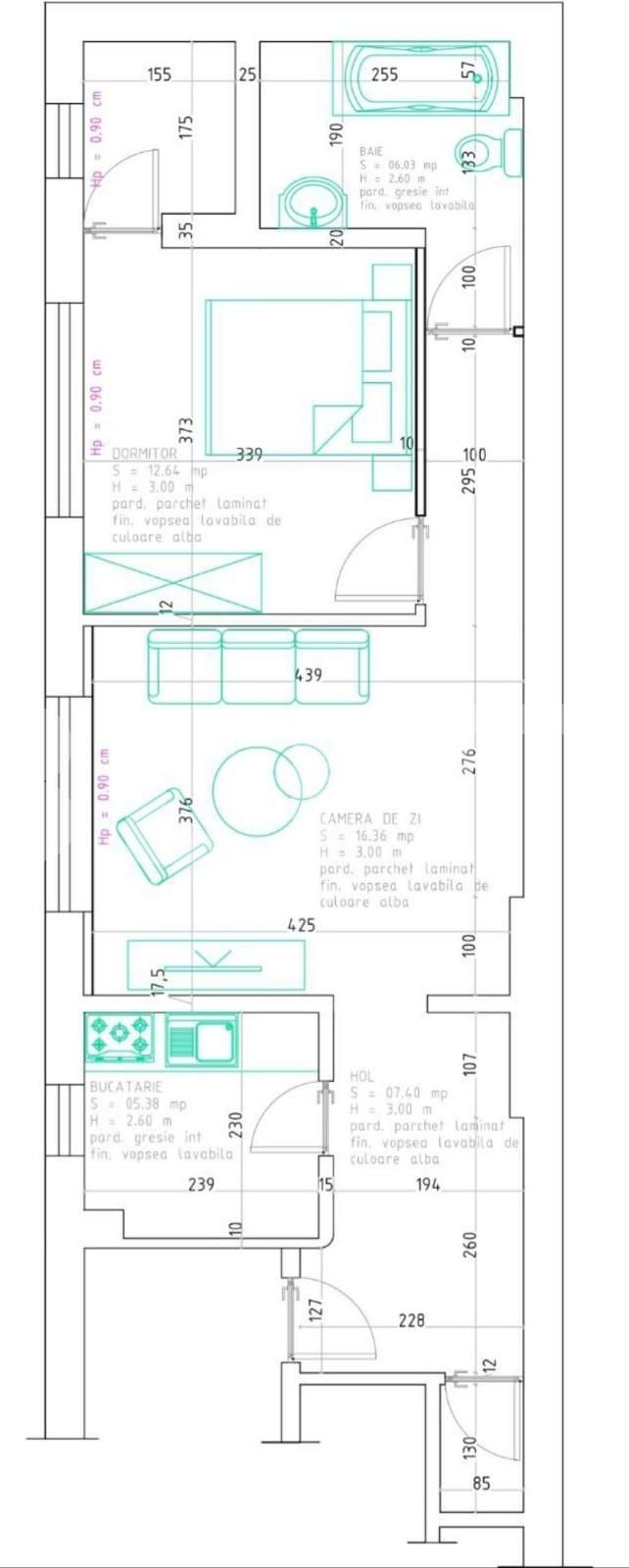Apartament de vânzare 2 camere Gara de Nord - 84333AV | BLITZ București | Poza14
