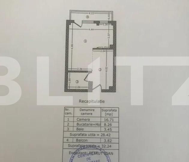 Garsonieră de vânzare 1 Mai - 84409AV | BLITZ București | Poza8