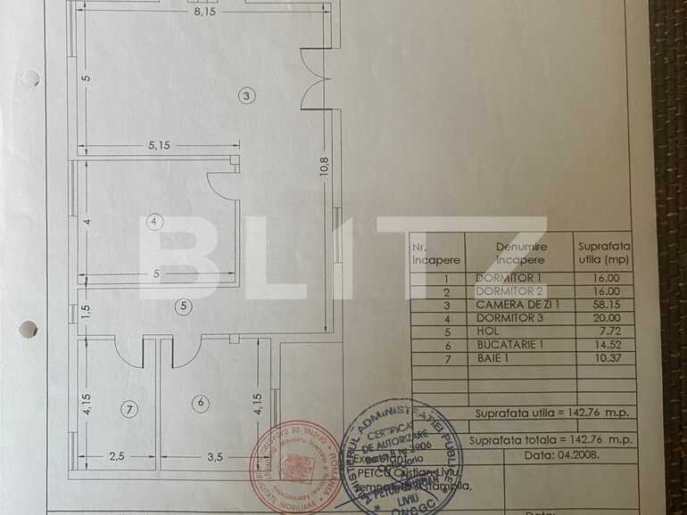 Casa de vânzare 4 camere Rahova - 84456CV | BLITZ București | Poza1