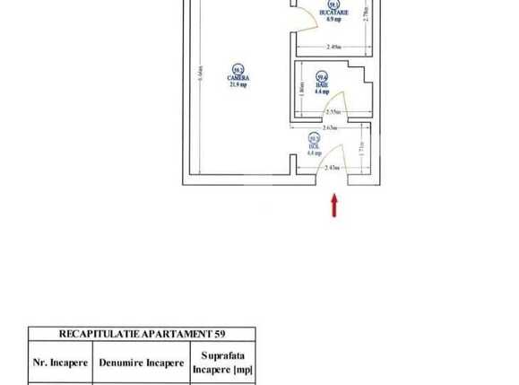 Garsonieră de vânzare Titan - 84609AV | BLITZ București | Poza5