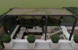 Penthouse de lux, 4 camere, 190 mp, zona Branduselor