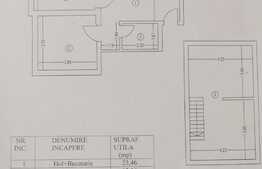 Apartament 3 camere, 71 mp, scara interioara, bloc nou, zona Chitila