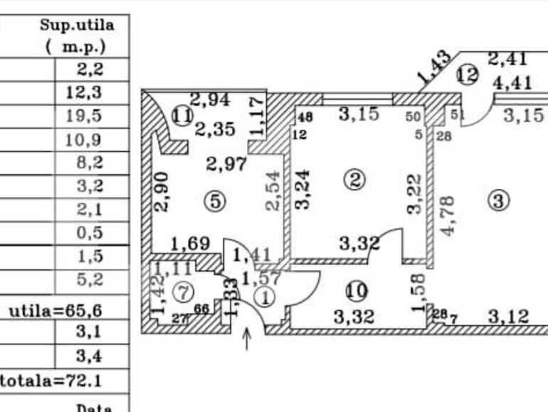 Apartament de vânzare 3 camere Ultracentral - 85746AV | BLITZ București | Poza1