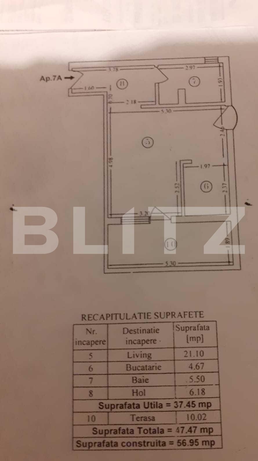 Garsonieră de vânzare 1 Mai - 85822AV | BLITZ București | Poza8