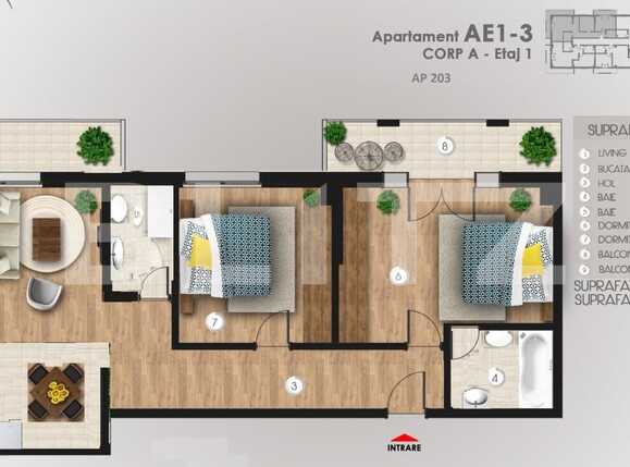 Apartament de vânzare 3 camere Pipera - 86078AV | BLITZ București | Poza10
