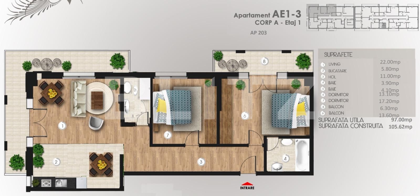 Apartament de vânzare 3 camere Pipera - 86078AV | BLITZ București | Poza10