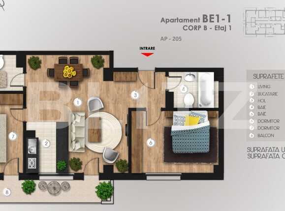 Apartament de vânzare 3 camere Pipera - 86079AV | BLITZ București | Poza5