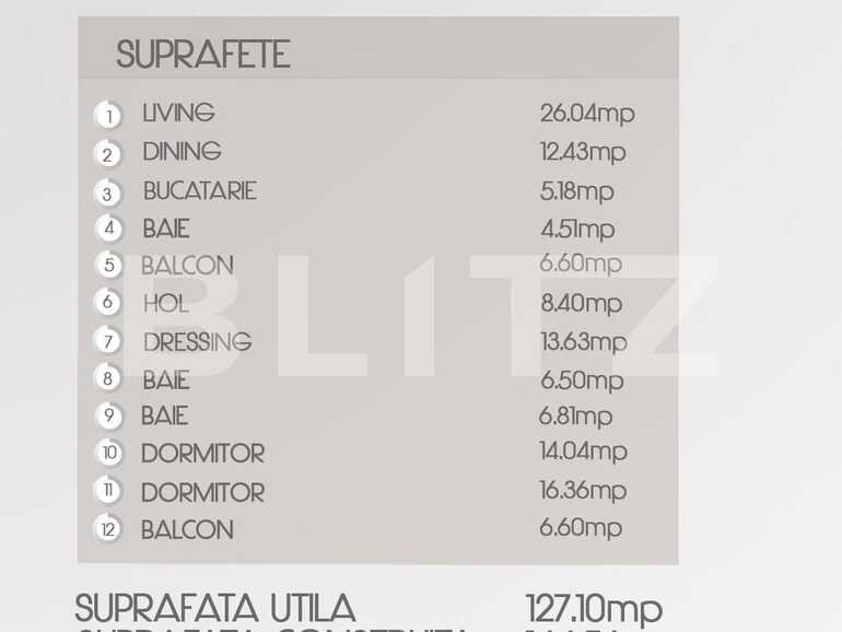 Apartament de vânzare 3 camere Pipera - 86312AV | BLITZ București | Poza1