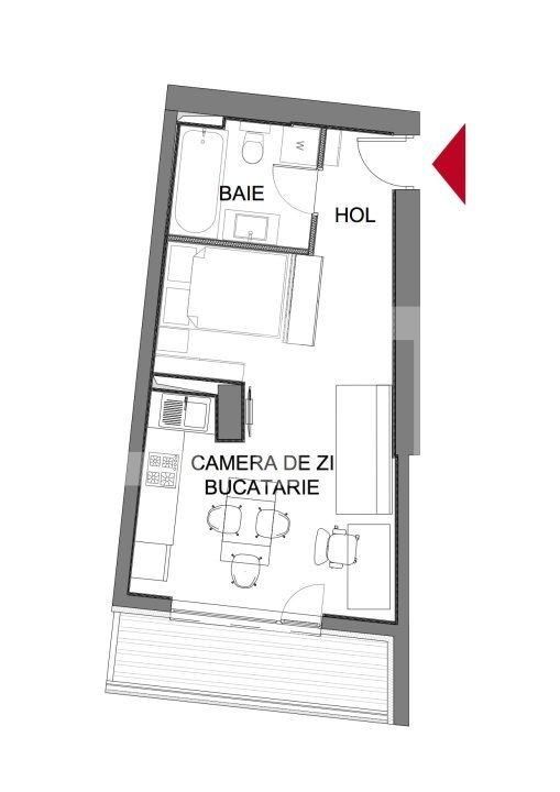 Garsonieră de vânzare Dristor - 86333AV | BLITZ București | Poza6