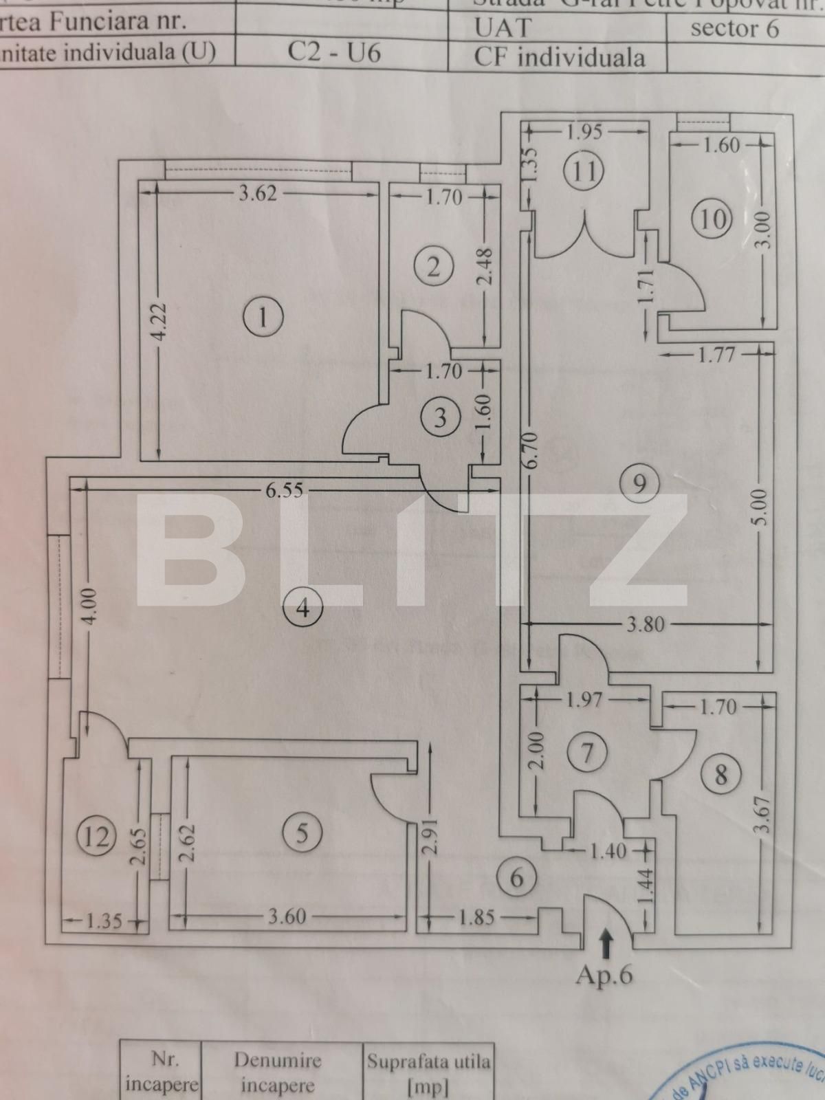 Apartament de închiriat 3 camere Crangasi - 86401AI | BLITZ București | Poza16