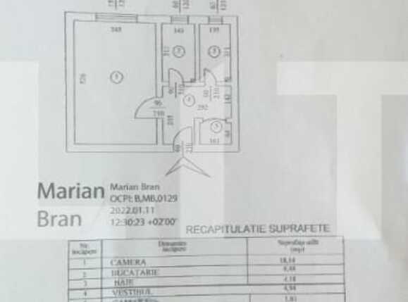 Garsonieră de vânzare Dristor - 86443AV | BLITZ București | Poza1