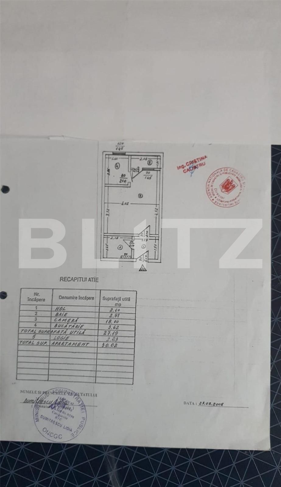 Garsonieră de vânzare Dristor - 86453AV | BLITZ București | Poza3