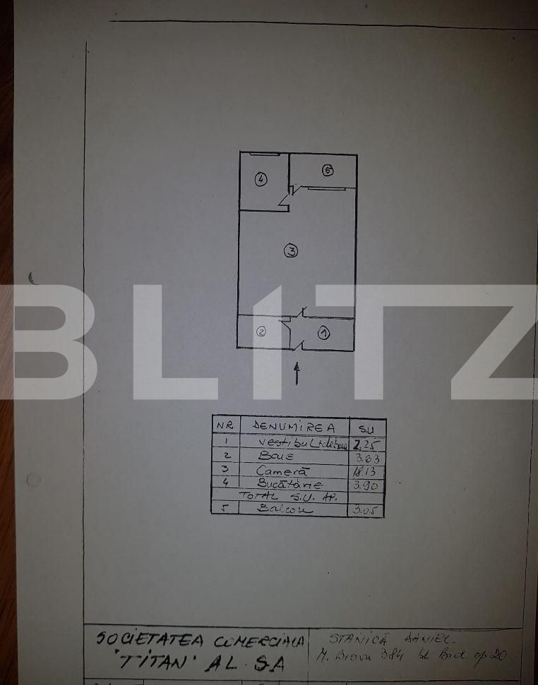 Garsonieră de vânzare Vitan - 86456AV | BLITZ București | Poza2