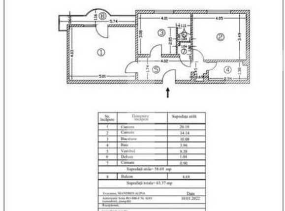 Apartament de vânzare 2 camere Dristor - 86494AV | BLITZ București | Poza1