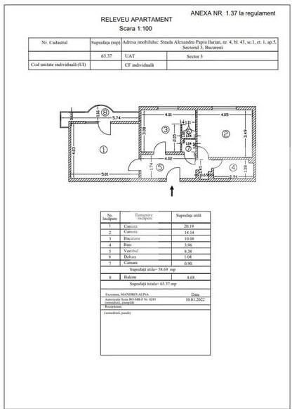Apartament de vânzare 2 camere Dristor - 86494AV | BLITZ București | Poza1
