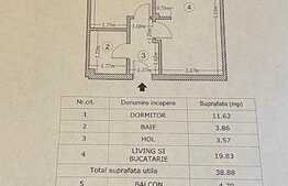Apartament 2 camere, 44 mp, zona Dristor