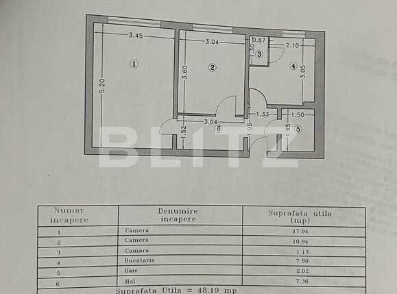 Apartament de vânzare 2 camere Titan - 86563AV | BLITZ București | Poza6