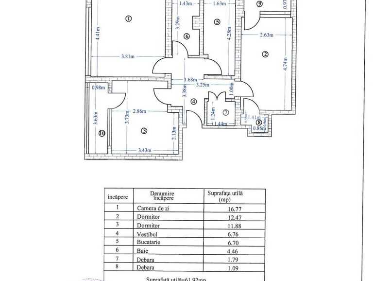 Apartament de vânzare 3 camere Tineretului - 87098AV | BLITZ București | Poza1