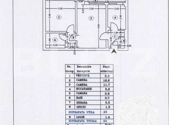 Apartament de vânzare 2 camere 1 Mai - 87360AV | BLITZ București | Poza7