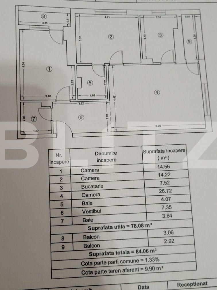 Apartament de vânzare 3 camere Dristor - 87542AV | BLITZ București | Poza7