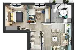 Apartament 3 camere, 61 mp, modern, zona Titan