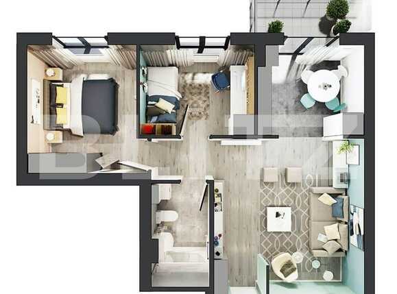 Apartament de vânzare 3 camere Titan - 87665AV | BLITZ București | Poza3