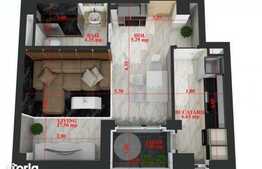 Garsoniera, 40 mp, zona Theodor Pallady