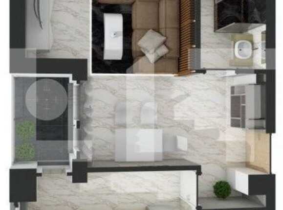 Garsonieră de vânzare Vest - 87740AV | BLITZ București | Poza2