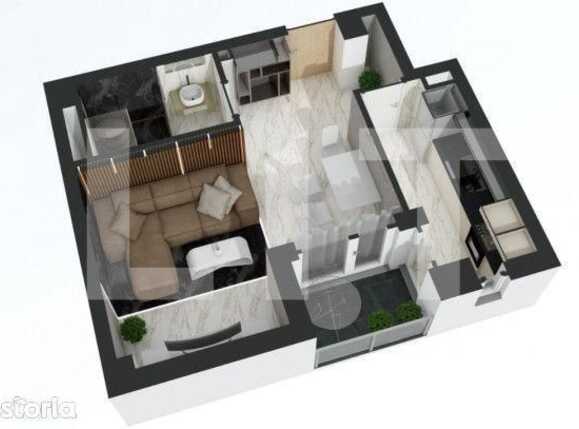 Garsonieră de vânzare Vest - 87740AV | BLITZ București | Poza4