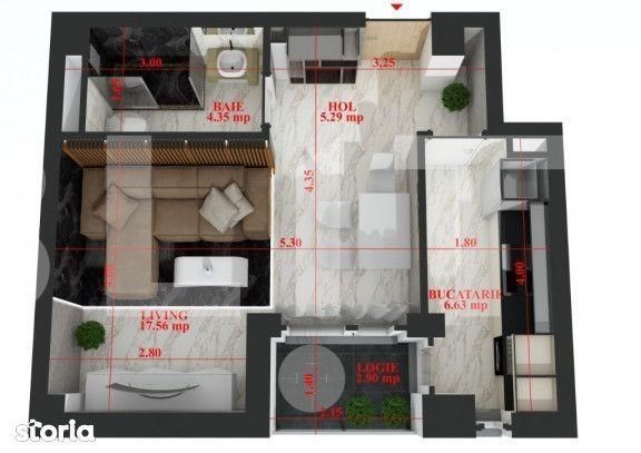 Garsonieră de vânzare Vest - 87740AV | BLITZ București | Poza3