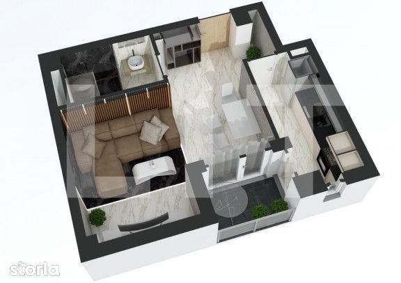 Garsonieră de vânzare Vest - 87740AV | BLITZ București | Poza4