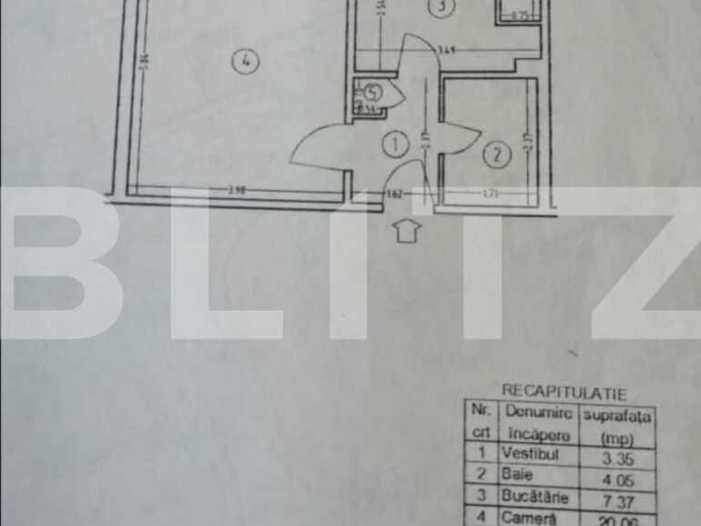 Garsonieră de vânzare 13 Septembrie - 87795AV | BLITZ București | Poza1