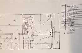 Apartament de 3 camere, 76 mp, etaj intermediar, zona Pantelimon 