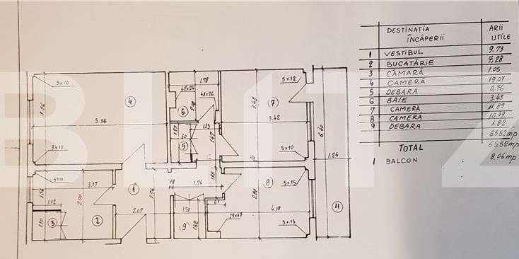 Apartament de vânzare 3 camere Pantelimon - 87820AV | BLITZ București | Poza7