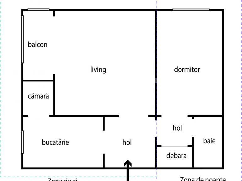 Apartament de vânzare 2 camere Titan - 87837AV | BLITZ București | Poza1