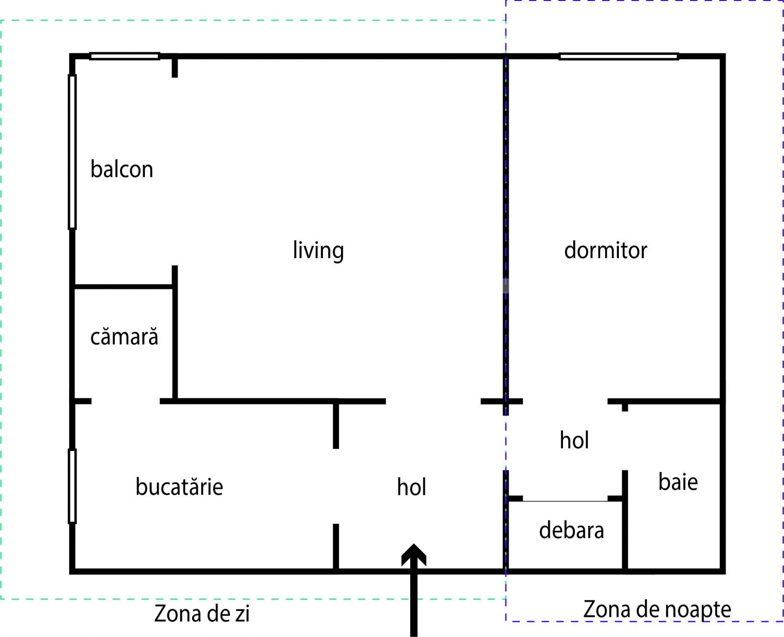 Apartament de vânzare 2 camere Titan - 87837AV | BLITZ București | Poza1